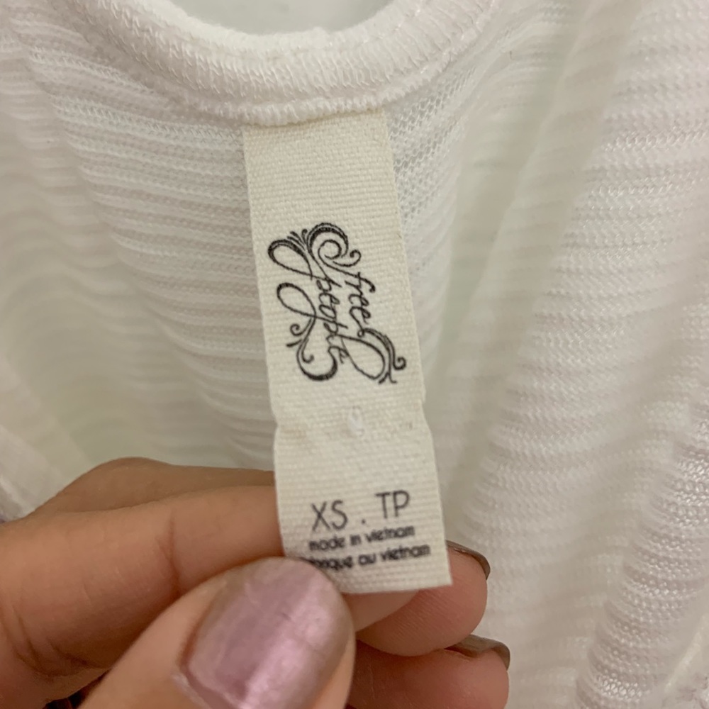 SOLD White Lace Valley City Long Sleeve XS - Picture 4 of 6
